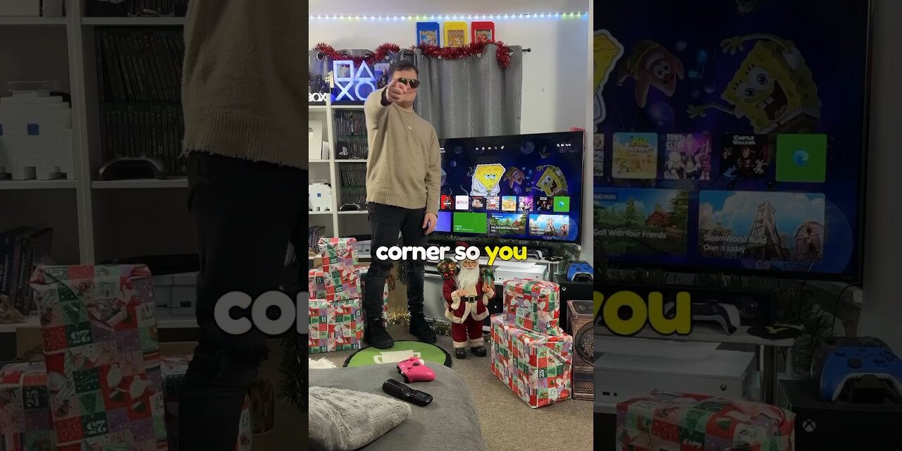 I got every gaming console for Christmas #gaming