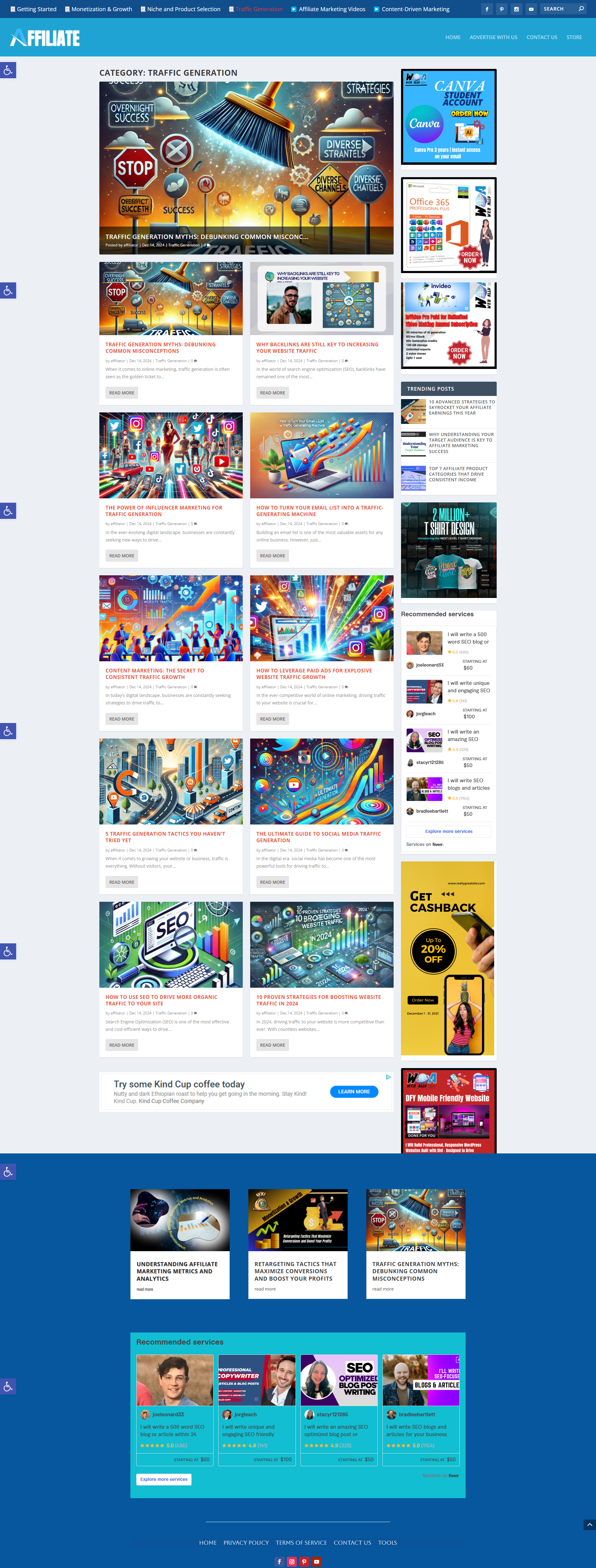 category page